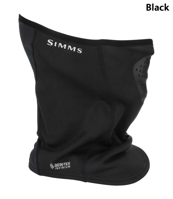 Simms Gore-Tex Infinium Neck Gaiter Black